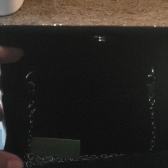 NWOT AKIRA EVENING BAG in silver - Picture 4 of 7